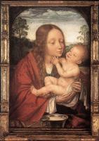 Quentin Massys - Virgin and Child in a Landscape